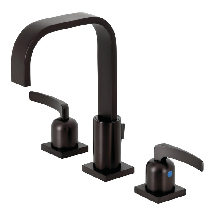 Centurion FSC8965EFL Two-Handle 3-Hole Deck Mount Widespread Bathroom Faucet with Pop-Up Drain, Oil Rubbed Bronze