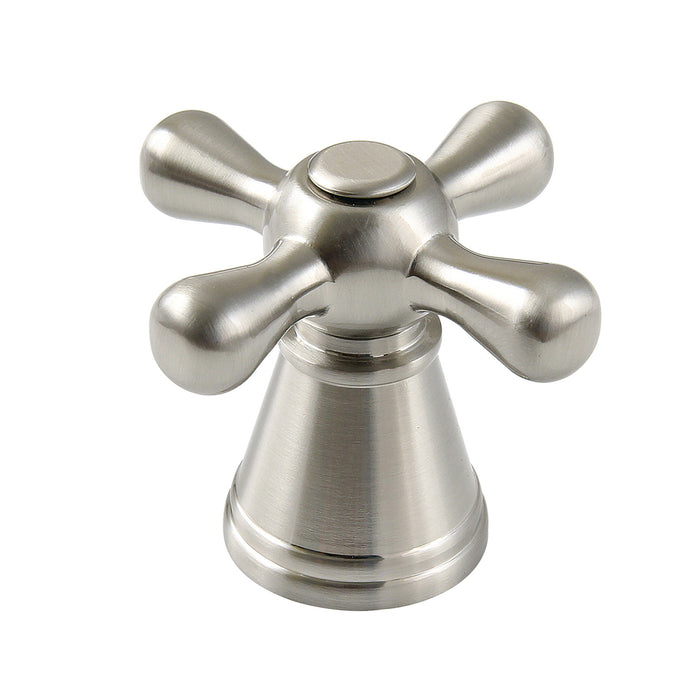 Kingston FSCDH1978AAX Metal Cross Handle, Diverter for Tub and Shower Faucet, Brushed Nickel