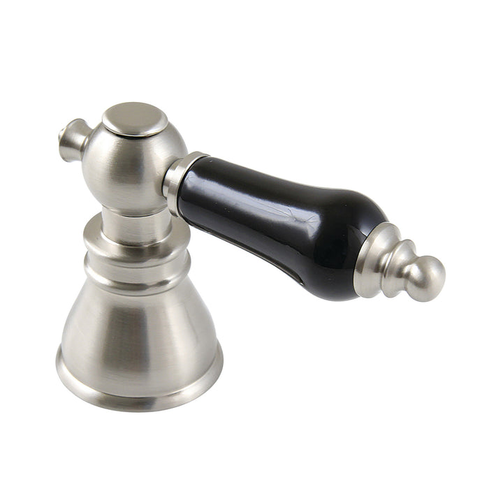 Kingston FSCDH1978AKL Porcelain Lever Handle, Diverter for Tub and Shower Faucet, Brushed Nickel