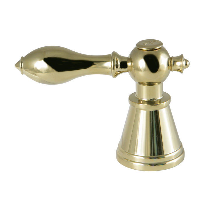 English Vintage FSCH1972ALH Zinc Alloy Lever Handle (Hot Side), Polished Brass