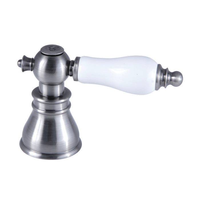 Kingston American Patriot FSCH1974APLC Porcelain Lever Handle (Cold Side), Black Stainless