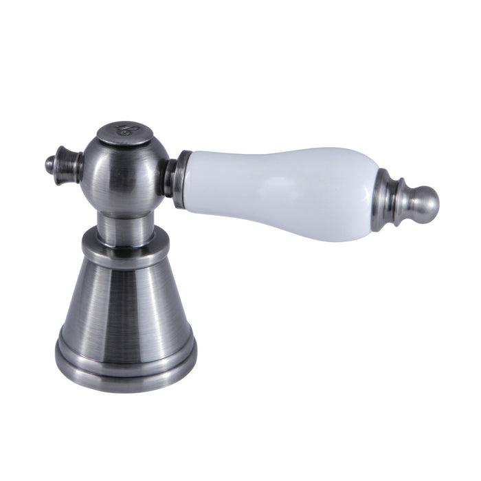 Kingston English Vintage FSCH1974PLC Porcelain Lever Handle (Cold Side), Black Stainless