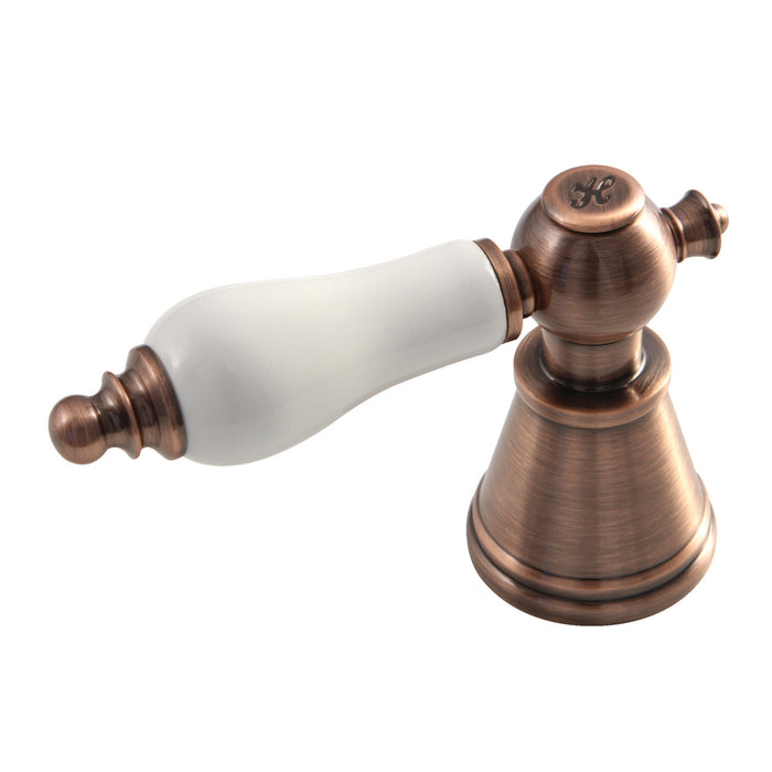 Kingston FSCH197PLACH Porcelain Lever Handle (Hot Side), Antique Copper