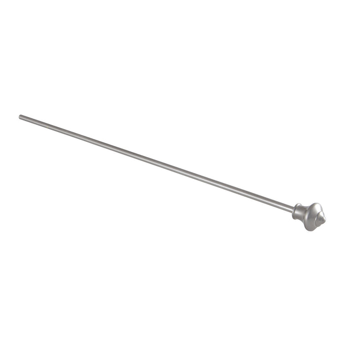 NuvoFusion FSCPR1978 Brass Pop-Up Rod, Brushed Nickel