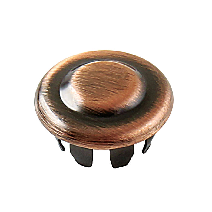 FSYHI561ACLAC Blank Handle Index Button, Antique Copper