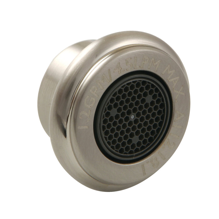 Kingston Cal Green G12KSSA3788 1.2 GPM Neoperl Female Aerator, Brushed Nickel