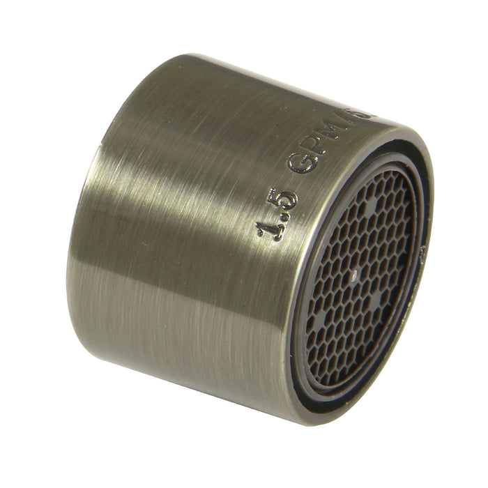 Kingston Cal Green G15KBSA623 1.5 GPM Neoperl Female Aerator, Black Stainless