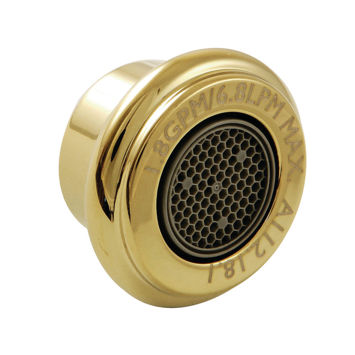 Kingston Cal Green G18KSSA3782 1.8 GPM Neoperl Female Aerator, Polished Brass