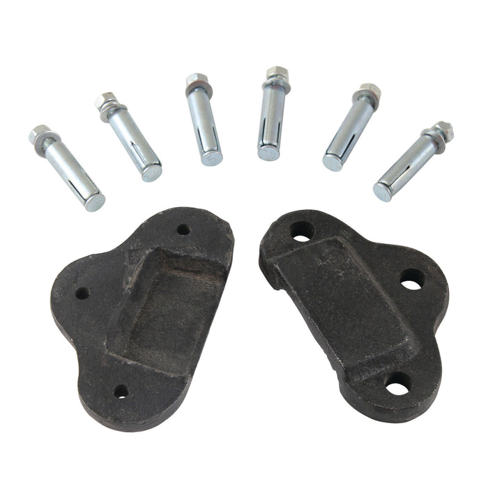 Kingston Brass GCLWS3020HW Mounting Bracket Hardware Kit, Black