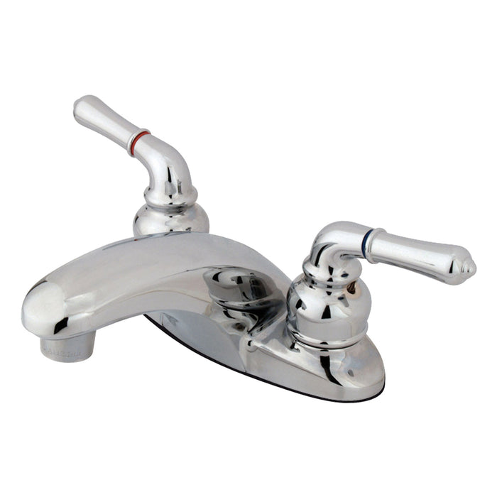 Magellan GKB621LP Two-Handle 2-Hole Deck Mount 4" Centerset Bathroom Faucet, Polished Chrome