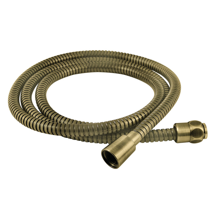 Complement H72SS3 72-Inch Stainless Steel Shower Hose, Antique Brass