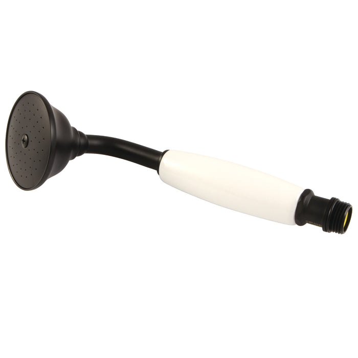 Kingston Heirloom K105A0 - Victorian Single Function Round Hand Shower, Matte Black