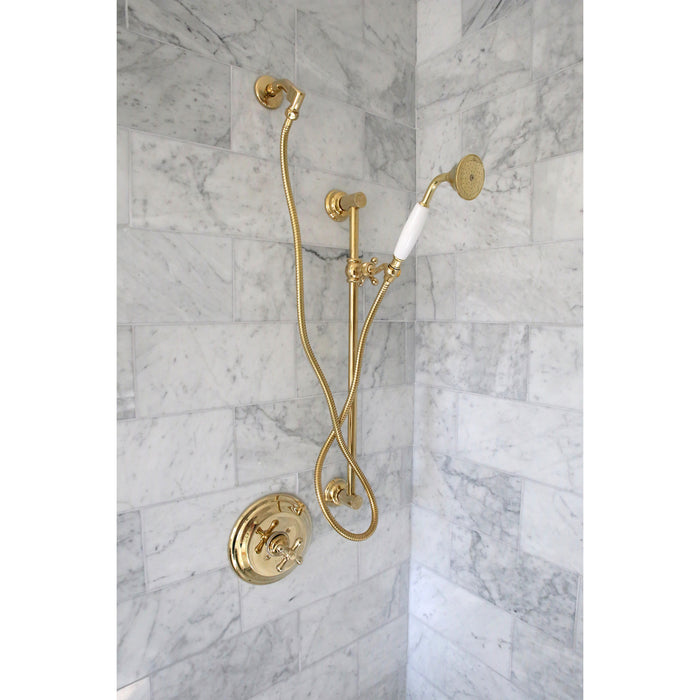 Victorian K105A2 Hand Shower, Polished Brass