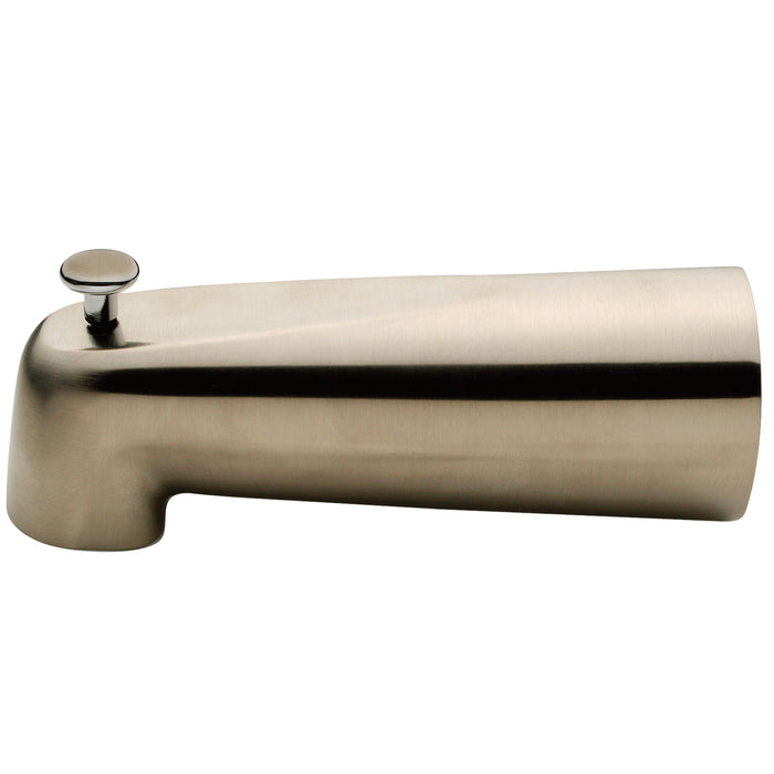 Shower Scape K1089A8 7-Inch Zinc Tub Faucet Spout with Diverter, Brushed Nickel