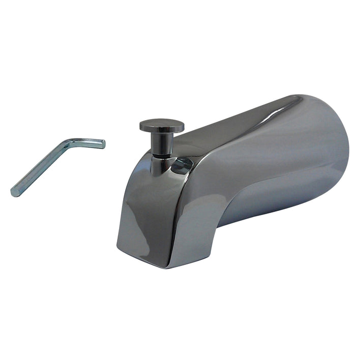 Shower Scape K1231A1 5-3/8 Inch Diverter Tub Spout, Polished Chrome