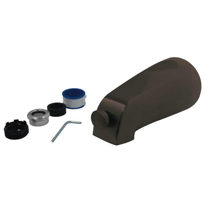 Kingston Made To Match K1288A5 5-1/8 Inch Zinc Universal Tub Faucet Spout with Diverter, Oil Rubbed Bronze