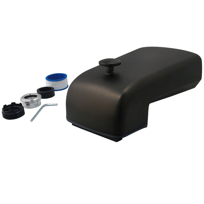 Kingston Made To Match K1293A5 6-Inch Zinc Universal Tub Faucet Spout with Diverter, Oil Rubbed Bronze