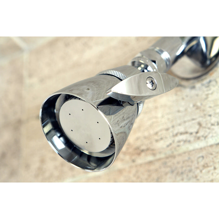 Kingston Tulare K132A1 - Made To Match 2-1/4-Inch Round Adjustable Jet Spray Brass Shower Head, Polished Chrome