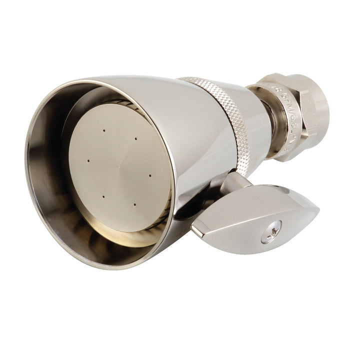 Made To Match K132A6 2-1/4 Inch Brass Adjustable Shower Head, Polished Nickel