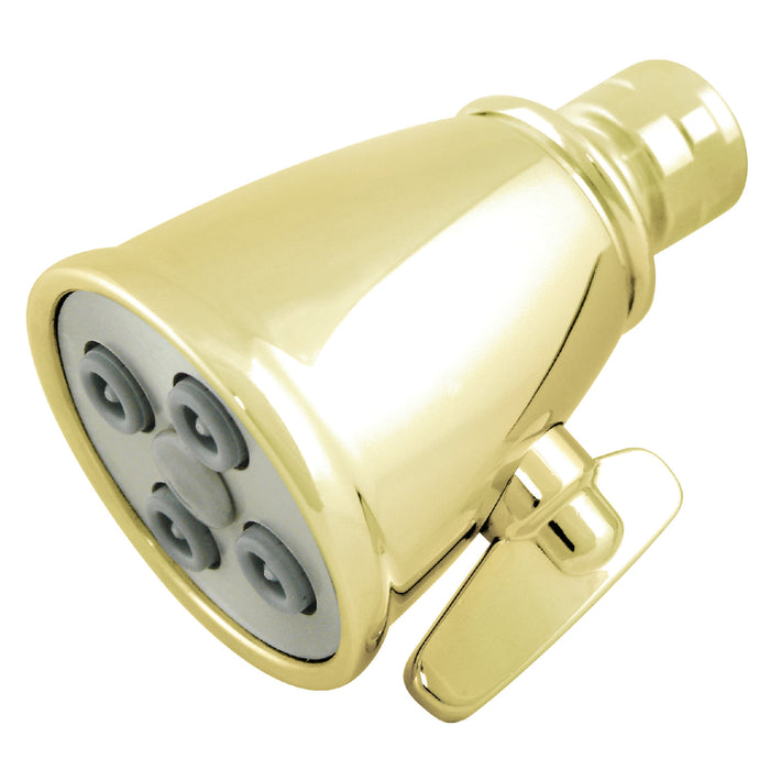 Shower Scape K137A2 2-1/4 Inch Brass Adjustable Shower Head, Polished Brass