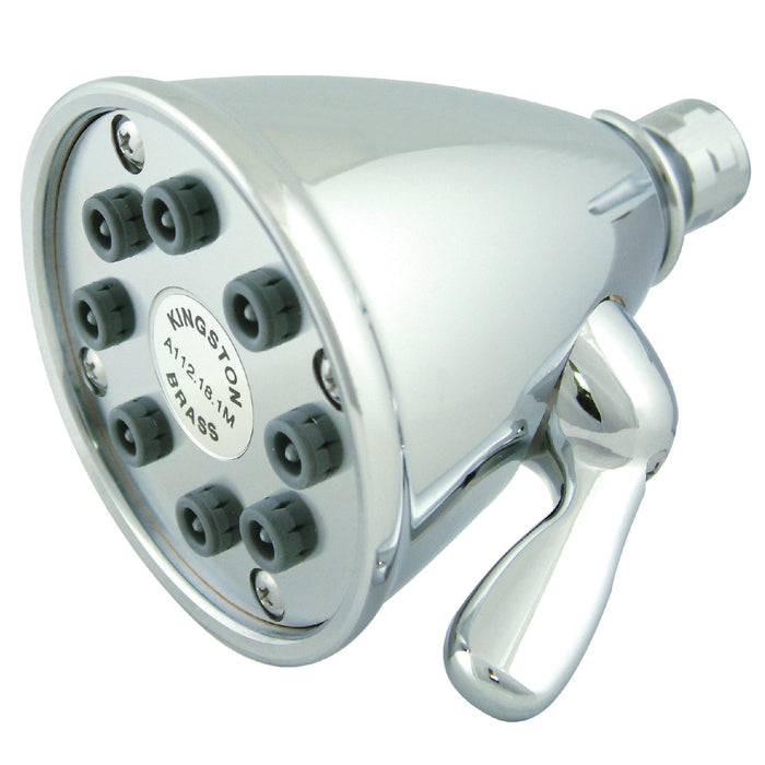 Shower Scape K139A1 3-5/8 Inch Brass Adjustable Shower Head, Polished Chrome