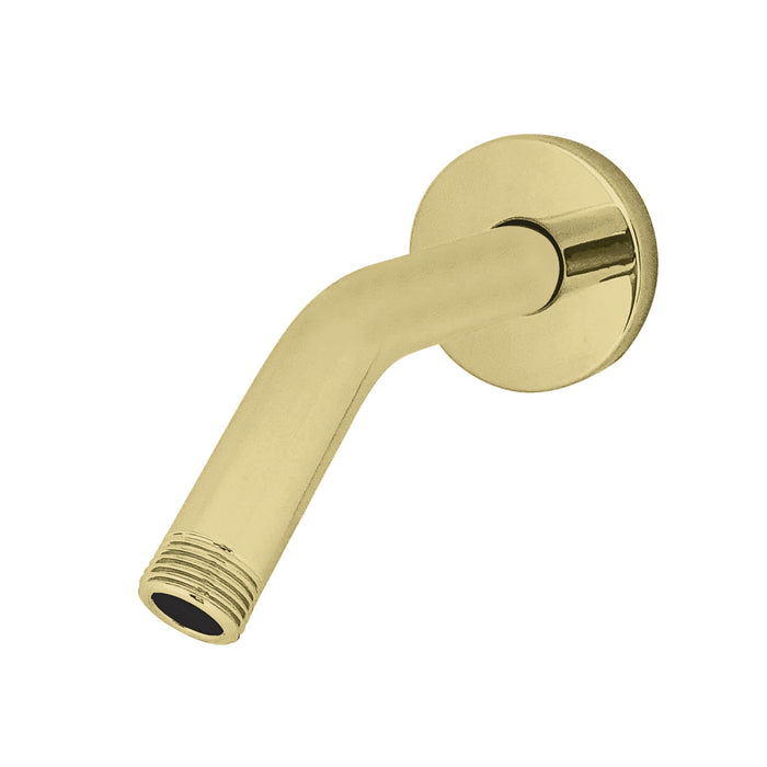 Shower Scape K151K2 6-Inch Shower Arm with Flange, Polished Brass
