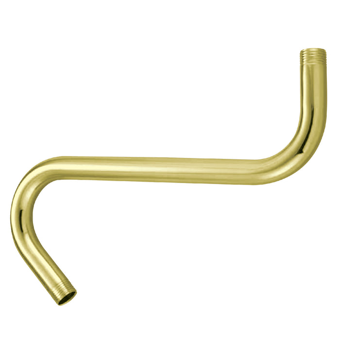 Shower Scape K152A2 8-Inch S-Shape Shower Arm, Polished Brass