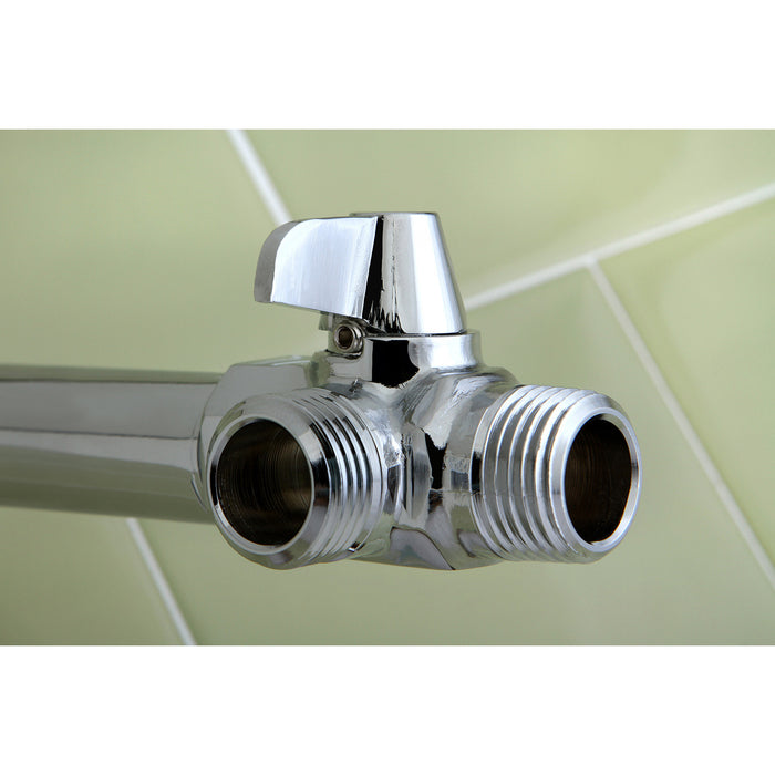 Trimscape K160A1 Wall Mount Shower Arm Diverter, Polished Chrome