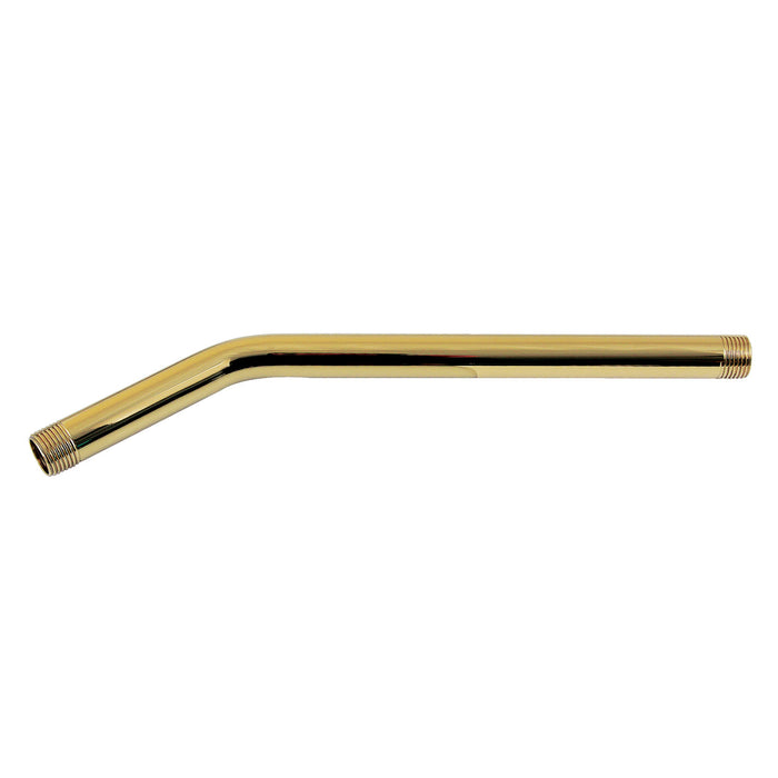 Showerscape K163A2 12-Inch Shower Arm, Polished Brass