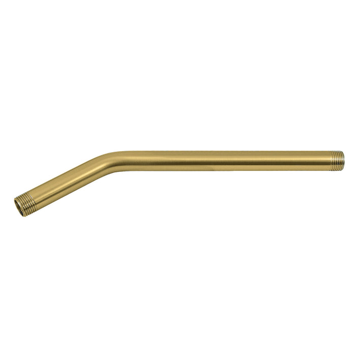 Showerscape K163A7 12-Inch Shower Arm, Brushed Brass