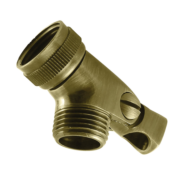 Shower Scape K172A3 Pin Mount Swivel Connector for Hand Shower, Antique Brass