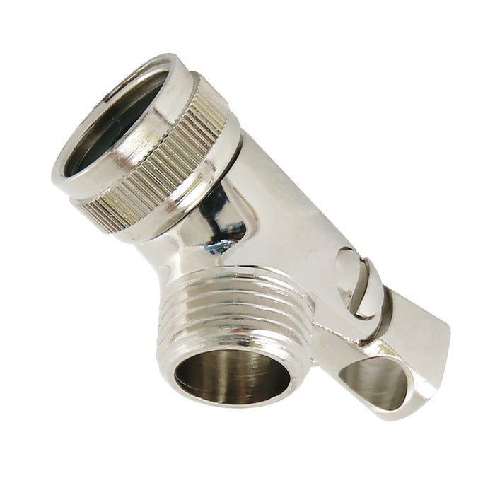 Shower Scape K172A6 Pin Mount Swivel Connector for Hand Shower, Polished Nickel