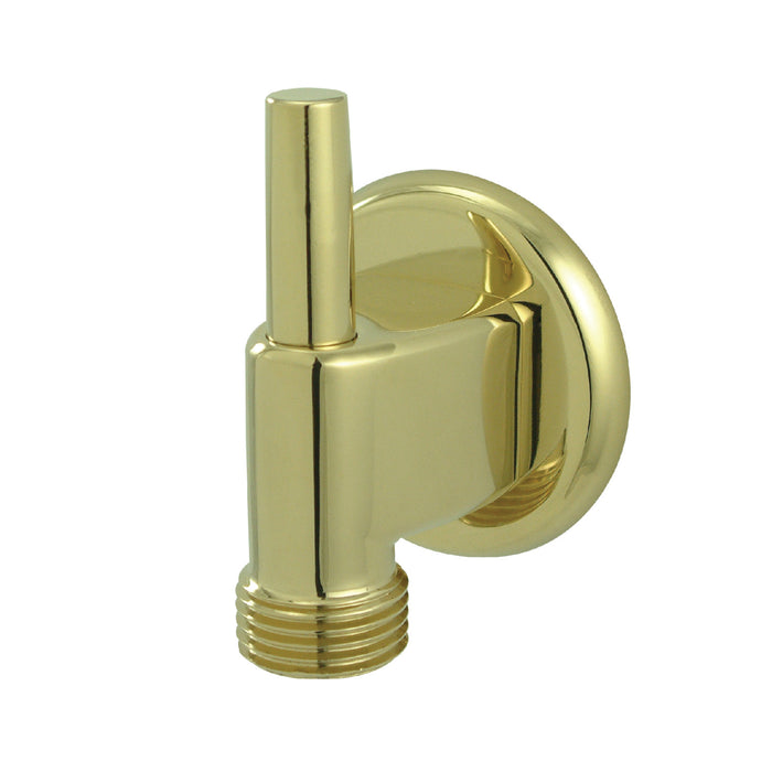 Kingston Trimscape K174A2 Wall Mount Supply Elbow with Pin Wall Hook, Polished Brass