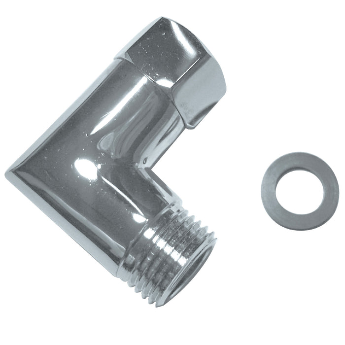 K178A1 L Shape Connector Elbow, Polished Chrome