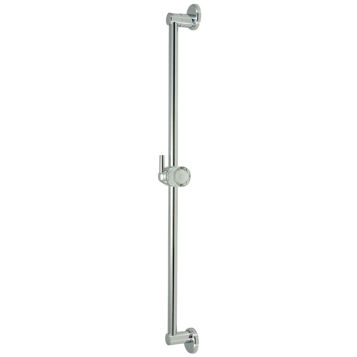 Shower Scape K180A1 24-Inch Shower Slide Bar with Pin Mount Hook, Polished Chrome