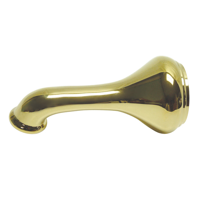 Shower Scape K184C2 5-Inch Non-Diverter Tub Spout, Polished Brass