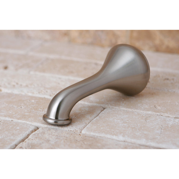 Kingston Heirloom K184C8 - Trimscape 5-Inch Brass Tub Faucet Spout, Brushed Nickel