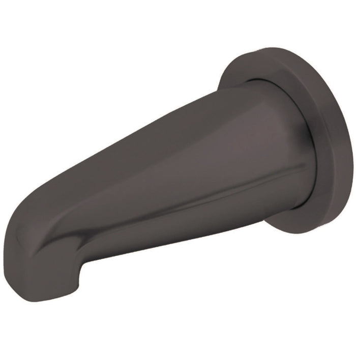 Kingston Shower Scape K187E5 5-5/16 Inch Zinc Tub Faucet Spout with Flange, Oil Rubbed Bronze