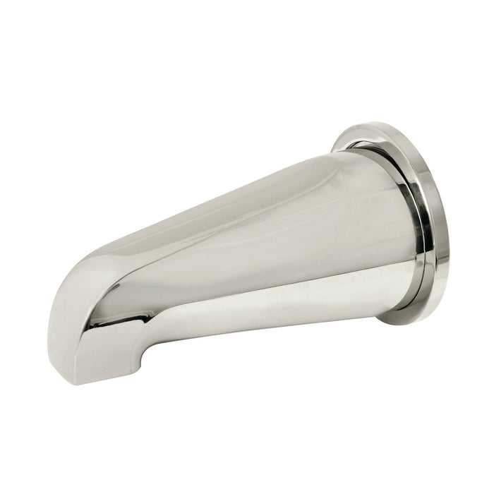 Kingston Shower Scape K187E6 5-5/16 Inch Zinc Tub Faucet Spout with Flange, Polished Nickel