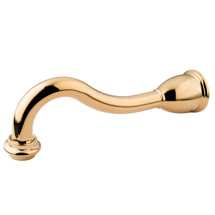 Shower Scape K1887A2 8-Inch Non-Diverter Tub Spout, Polished Brass