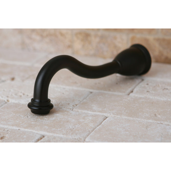 Heritage K1887A5 8-Inch Brass Tub Faucet Spout, Oil Rubbed Bronze
