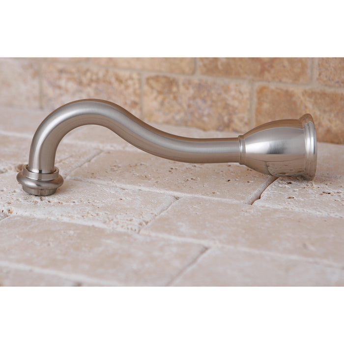Kingston Heirloom K1887A8 - Heritage 8-Inch Brass Tub Faucet Spout, Brushed Nickel
