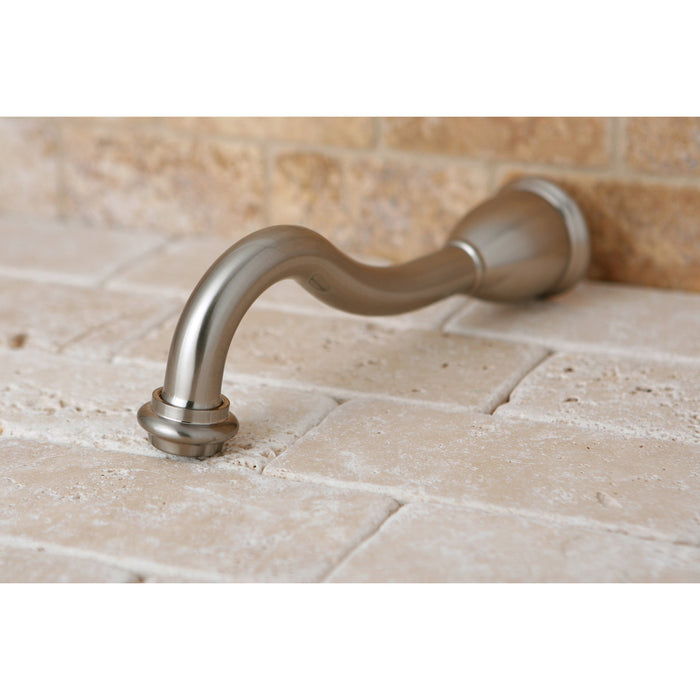 Kingston Heirloom K1887A8 - Heritage 8-Inch Brass Tub Faucet Spout, Brushed Nickel
