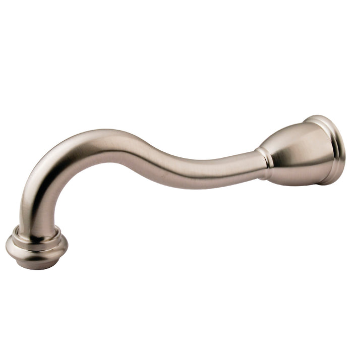 Kingston Heirloom K1887A8 - Heritage 8-Inch Brass Tub Faucet Spout, Brushed Nickel
