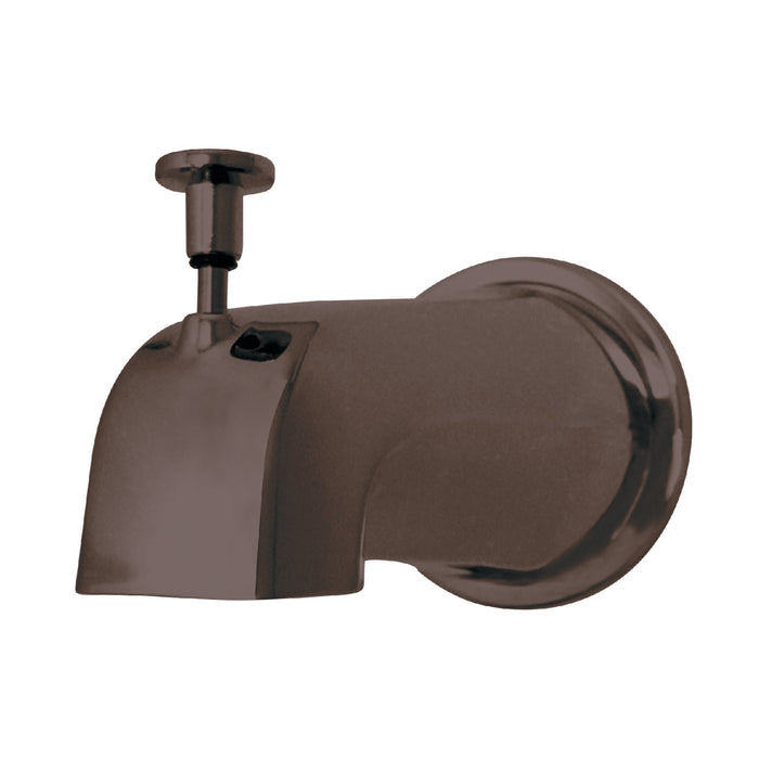Kingston Made To Match K188E5 5-1/2 Inch Zinc Tub Faucet Spout with Diverter and Flange, Oil Rubbed Bronze