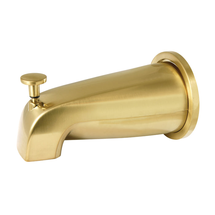 Shower Scape K188E7 5-1/2 Inch Diverter Tub Spout, Brushed Brass