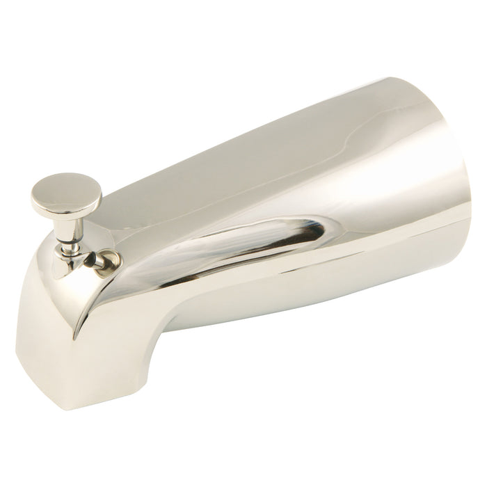 Kingston Made To Match K189A6 5-5/16 Inch Zinc Tub Faucet Spout with Diverter, Polished Nickel