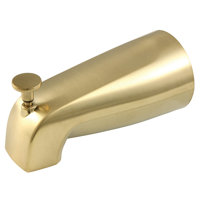 Shower Scape K189A7SB 5-1/4 Inch Diverter Tub Spout, Brushed Brass