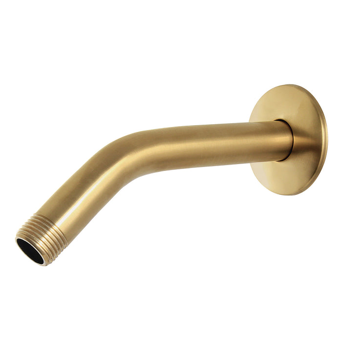 Trimscape K208M7 8-Inch Shower Arm with Flange, Brushed Brass
