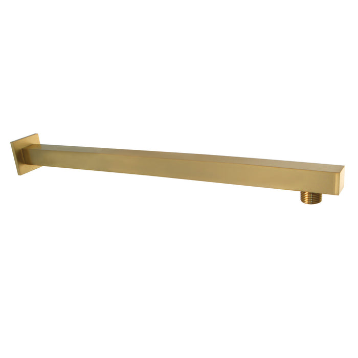 Shower Scape K4167 15-3/4 Inch Rain Drop Shower Arm with Flange, Brushed Brass